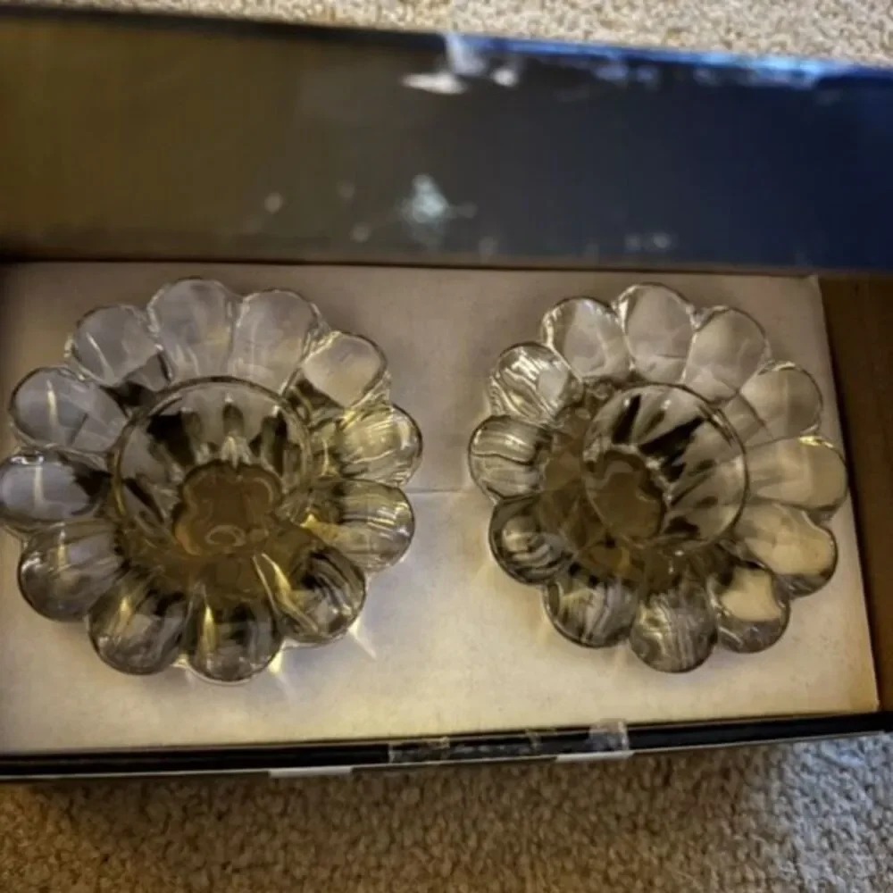 Forever Crystal 315160 Set Of 2 Clear Candle Votive Holders